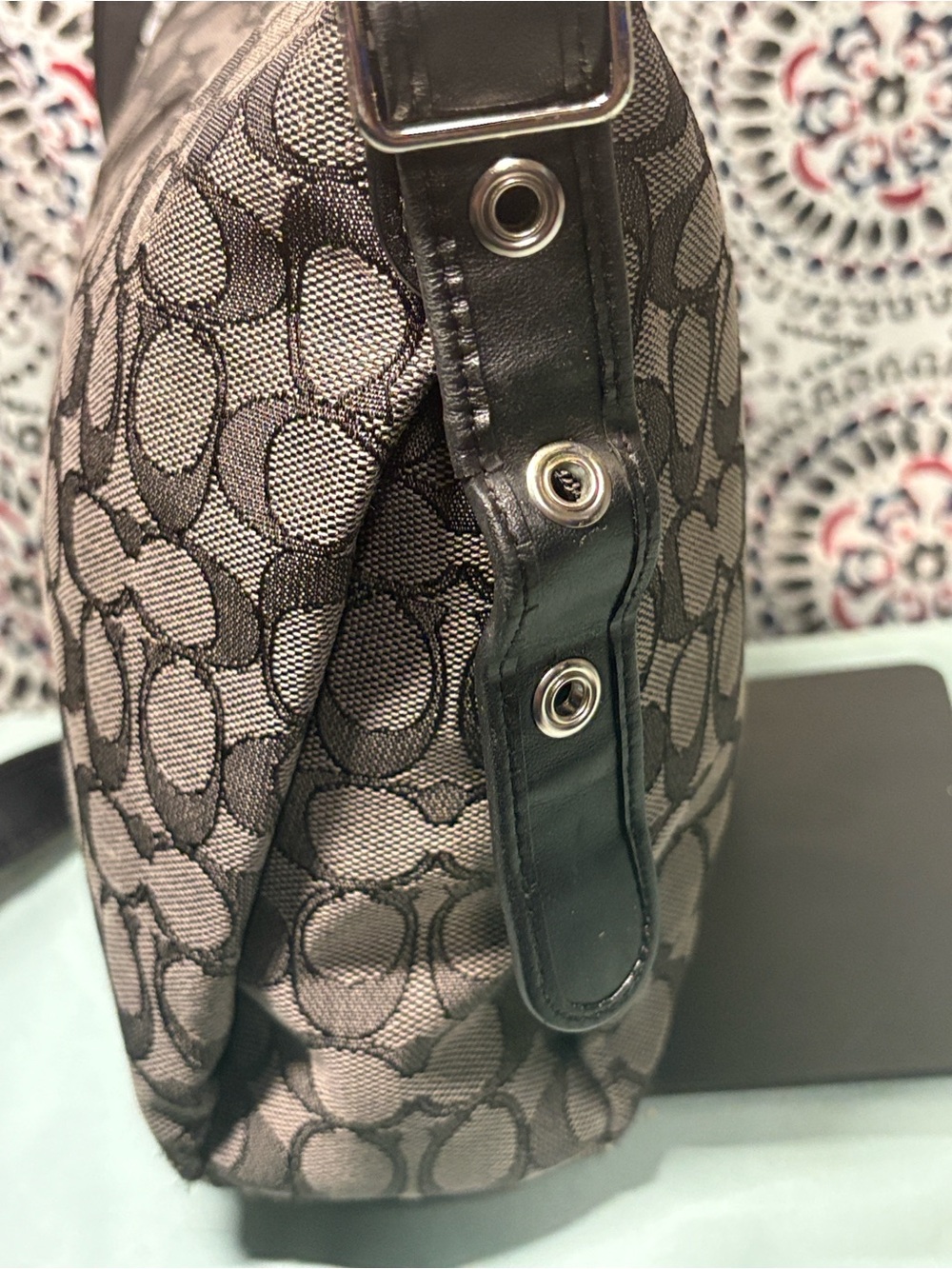 Coach File Bag in Signature Canvas
Charcoal/Black | Style No. 36559 - Picture 6 of 13